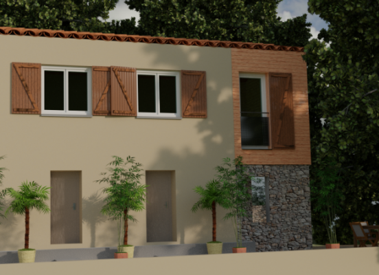 Extension et rénovation énergétique d'une maison individuelle à Menton (06)